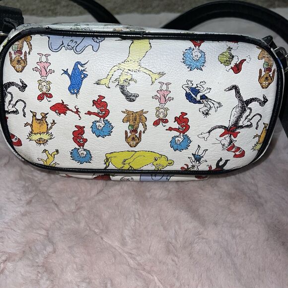 Dr. Seuss all over print loungefly mini backpack grinch cat in the hat main image 8